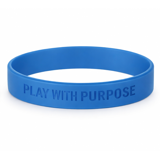 Play With Purpose Silicone Bracelet